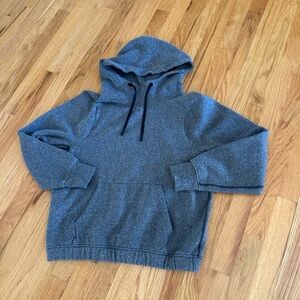 LULULEMON Warm For Winter Hoodie Heathered Speckled Black Pullover 6 Grey Lounge